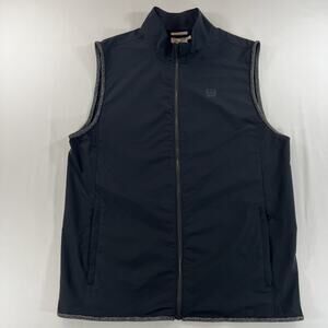 Cinch Full Zip Light Weight Vest Men’s Size Large Workwear Cowboy Rodeo Black